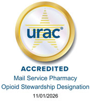 URAC Mail Service Pharmacy Opioid Stewardship Designation 